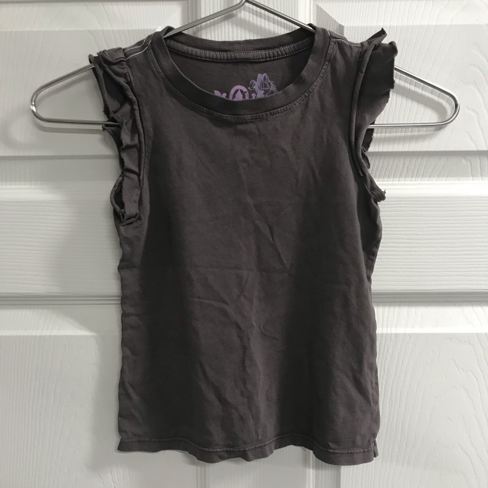 Sgt. Fletcher Girls Brown Sleeveless Top - Small